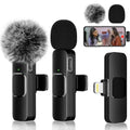Wireless Clip-on Lavalier Microphone Set